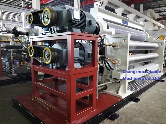φ560×2920 Nonwoven Fabric Embossing Machine Automatic 550m/Min