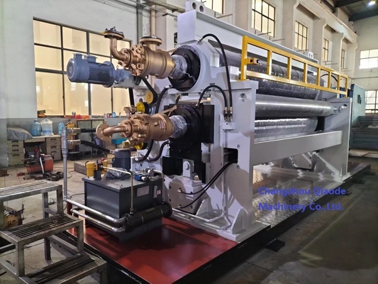 φ560×2920 Nonwoven Fabric Embossing Machine Automatic 550m/Min