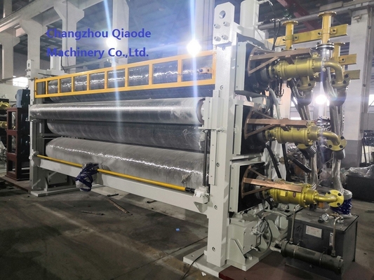 High Speed Nonwoven Three Roller Calender Machine 250m/Min 520×3750