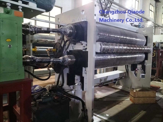 Automatic Alloy Steel Embossing Calender Machine 450×2420