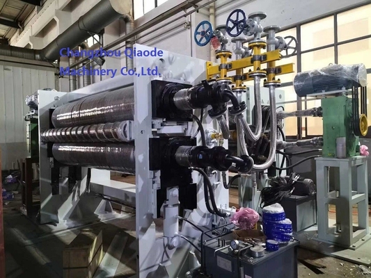 Automatic Alloy Steel Embossing Calender Machine 450×2420