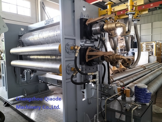 420×2020 Two Roller Fabric Calender Machine 150m/Min