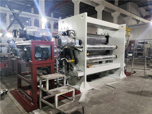 One Motor Heat Treatment Two Roll Calender Machine