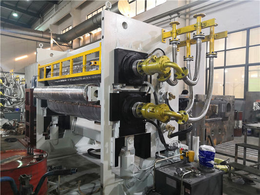 Automatic ISO9001 Alloy Steel Embossing Calender Machine