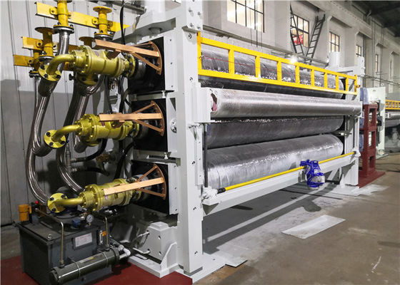Automatic ISO9001 Y Type Three Roll Calender Machine