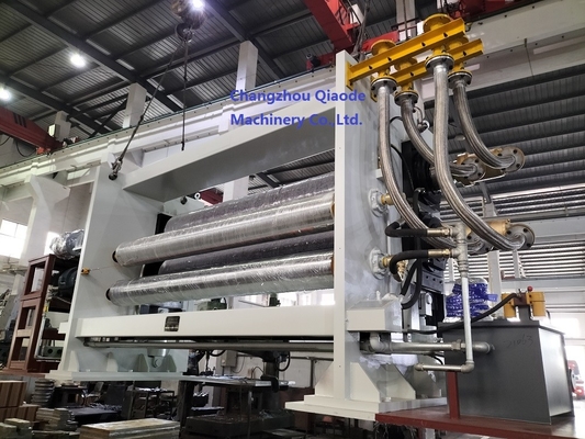 ISO9001 Automatic Textile Calender Machine 520×2920