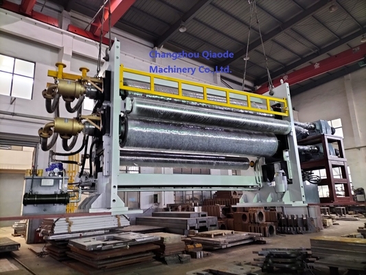 ISO9001 Automatic Textile Calender Machine 520×2920