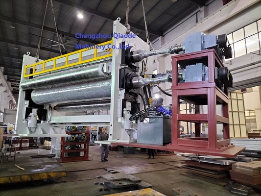 ISO9001 Automatic Textile Calender Machine 520×2920