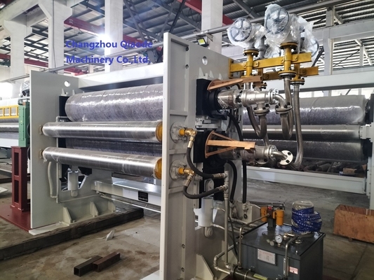 Standard 420×2020 Calender Roller Machine 150 M/Min